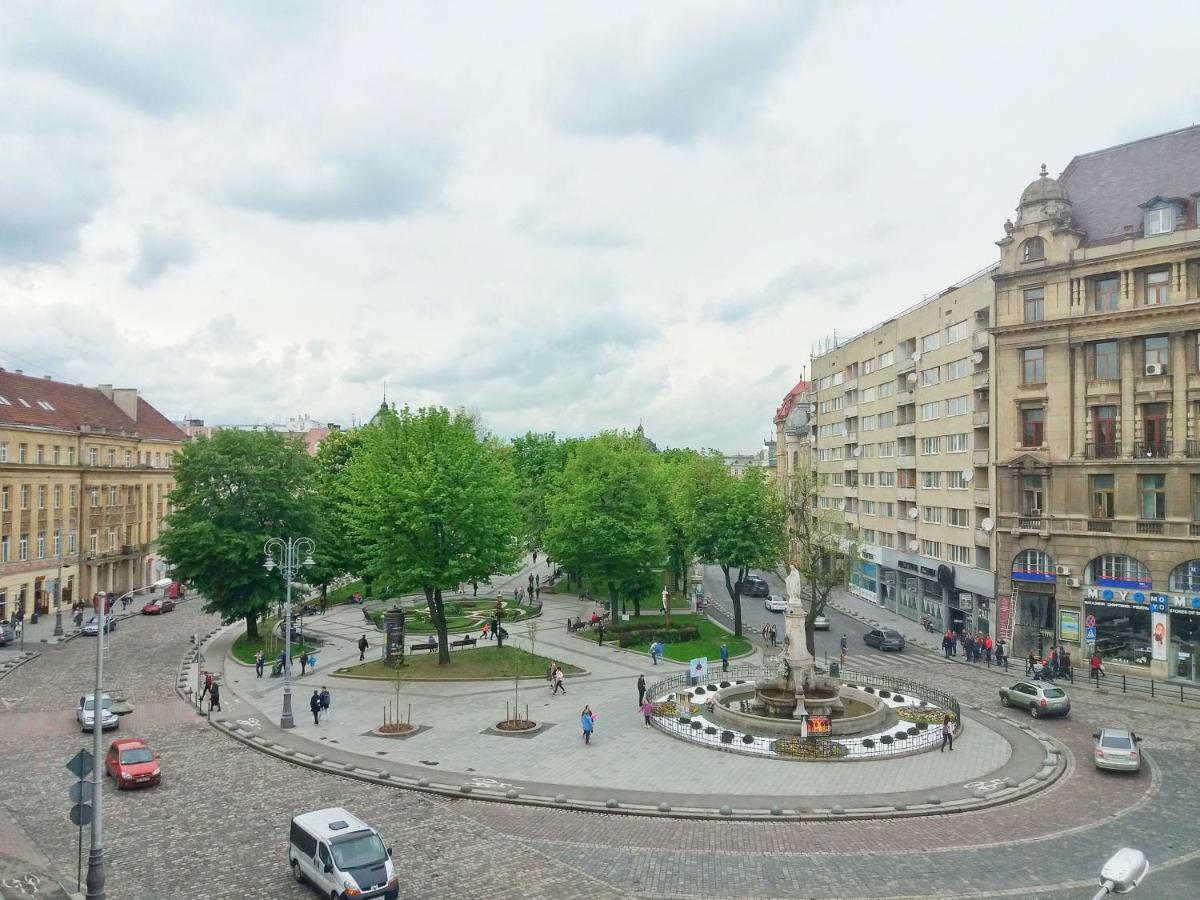 Квартира В Центрі Львова Вулиця Міцкевича 5, Простора З Гарним Видом На Місто Eksteriør billede